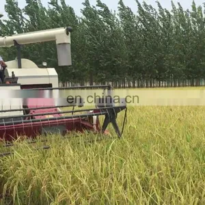 Self-propelled Whole-feeding 4LZ-4.0E Big Grain Tank Combine Harvester Wheat Cutting Machines With Good Price thumbnail-1