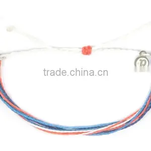 Diy Wax Cord Woven Custom String Bracelets for Friend thumbnail-1