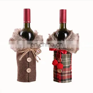 Amazon Hot Sale Christmas Wine Bottle Cover Bags thumbnail-1