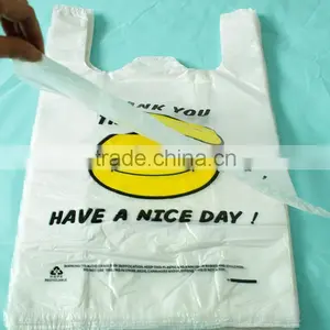 Customer Designer Plastic Bag for Super Market Shopping Packing thumbnail-3