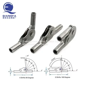 Beach Chair Hinges Front 3 Gear 54 Degree Functional Metal Hinge For Bean Bag Chair Lazy Sofa thumbnail-3