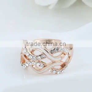 Nice Silver Rings for Wholesale Mens Jewelry Anillo Para Mujer Esposa Novia Chicas Muchachas Casada thumbnail-2