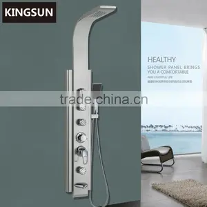 Bathroom Set Rain Shower Panel Stainless Steel thumbnail-1