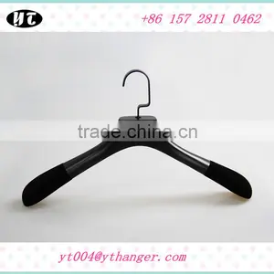 Black Custom Wooden Hanger and Wooden Pants Hanger thumbnail-5