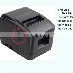 80mm USD Receipt Printer With Auto Cutter and Wifi Option for Office Use Compatible With EPSON ESC/POS and STAR thumbnail-3