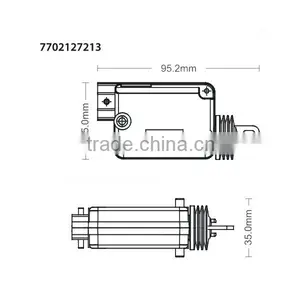 Genuine Renault Car Door Lock Acuator thumbnail-4