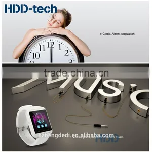 2015 Hot Selling Touch Screen Smart Watch Phone U8 Android Smart Watch Factory With Good Quality thumbnail-2