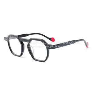 Eyeglasses Frames With Your Own Brand Name Logo Ready in Stock Glasses Low MOQ thumbnail-4