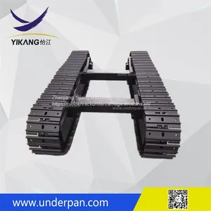 China Gold Manufacturer Customized Steel Track Undercarriage for Mini Crawler Excavator Drilling Rig Machinery thumbnail-2