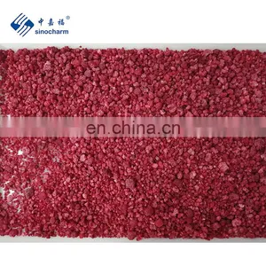 Sinocharm BRC A Approved High Quality IQF Frozen Raspberry Crumble Frozen Raspberry Broken thumbnail-1