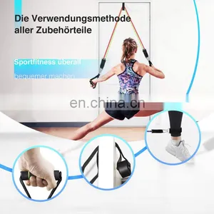 Home Fitness Equipment Resistance Bands Exercise Vitality Elastic Pull Ropes for Indoor Strength Training thumbnail-5