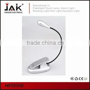 JAK HF5899B Flexible 1 LED Clip Reading Light thumbnail-1