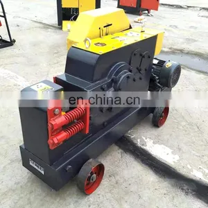 2022 Rebar Cutting Machine Bar Cutter Round Bar Cutter Steel Rod Shearing Machine thumbnail-1