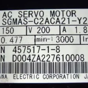 SGMAS-C2ACA21-Y2 Japan Brand Totally Enclosed Servo Controller thumbnail-1