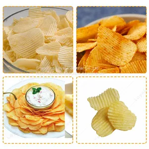 Commercial Use French Fries Production Line French Fries Making Machine Potato Frying Machine thumbnail-5