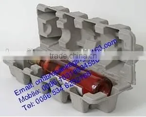 OEM Orders Eco-friendly Molded Paper Pulp Beverage Tray thumbnail-1