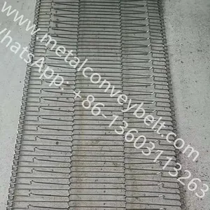 Flat Flex Wire Mesh Conveyor Belt for Biscuits thumbnail-1