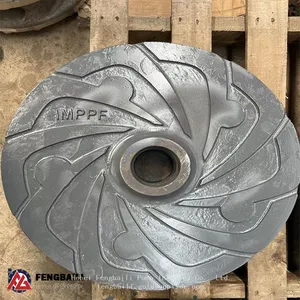 E4147 Slurry Pump Impeller is Used for Mining Spare Parts Factory Hebei Fengbaili Pump Industry Co.ltd thumbnail-2