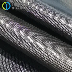 Eco-friendly GRS Woven 75D*150D 3/1 Twill 100%RPET Recycled Polyester Oxford Fabric for Luggage Bags thumbnail-2
