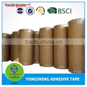 China Water Acrylic Transparent Bopp Jumbo Roll Tape for Wholesale thumbnail-4