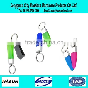 Cheap Keychain With Metal and Silicon Plastic for Promotion Gift thumbnail-1