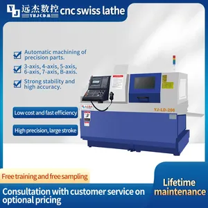 Swiss Type Automatic Double Spindle CNC Lathe Machine for Sale thumbnail-3