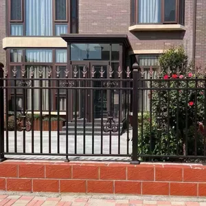 Outdoor Safety Fence | Customizable Zinc Steel Security Fence for Residential & Industrial Use thumbnail-3
