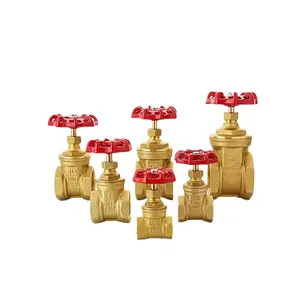 Brass Gate Valve High Quality Threaded Connection 1/2 - 4 Inch Valve Best Price Durable and Customizable thumbnail-3