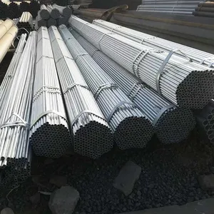 Round Pre Galvanized Steel Pipe for Fence Steel Post thumbnail-2