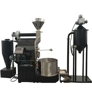 Automatic Roasting Machine for Coffee Bean /roaster Machine for Coffee /toper Coffee Roaster Used thumbnail-1