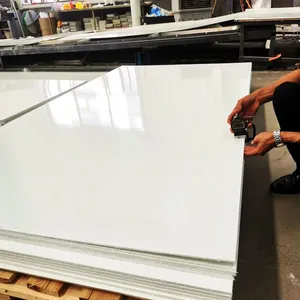 Anti-Corrosion FRP Fiberglass Panels Waterproof Embossed Plate for Bus Station Awnings Biological Welding Construction thumbnail-4