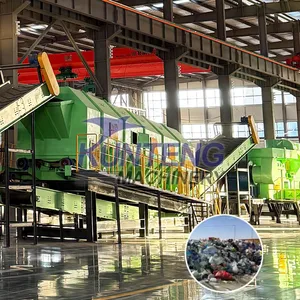 500 Tons/day Household Waste Recycling Machine Waste Sorting Shredding Compactor Machine EPC thumbnail-1