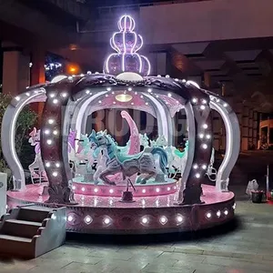 12 Seat Crown Carousel Rides thumbnail-3