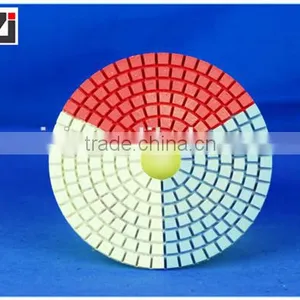 3-color Wet Polishing Pad/Granite thumbnail-2