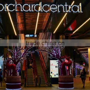 Indoor Deer Design Led Lights Branch Christmas Decor thumbnail-1