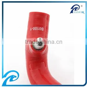 China Blue/Red/Black Automotive Custom Formed Soft Silicone Water Tube thumbnail-5