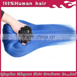 Top Quality 100% 7A Full Cuticle Remy Hair Extension Indian Hair Keratin thumbnail-6