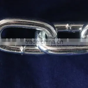 Short Link Welded Chain, Blue/black Plastic Spools, Zinc Plated Chain thumbnail-2