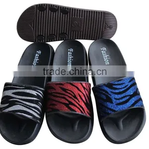 OEM Custom EVA Slippers Wholesale pu Men Slippers PU Upper Slide Slippers thumbnail-1