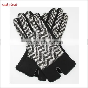 Ladies High-quality Woolen Gloves With Polyester thumbnail-3