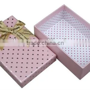 Gift Paper Box With Ribbon thumbnail-1