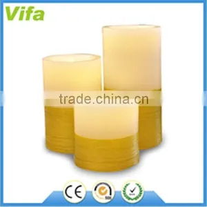 Romantic Flameless Paraffin LED Wax CandleLight With 18keys Remote Color Changing thumbnail-1