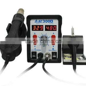 300D 2 in 1 Intelligent Digital Display Heat Gun Desoldering Station thumbnail-3
