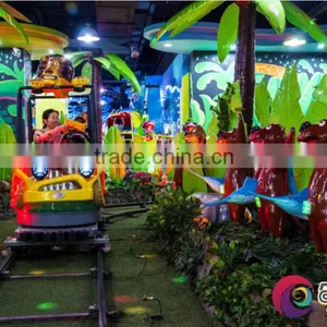 2016 New Design Jungle Style Laser Shot Game Car With Tracks for Theme Park thumbnail-6