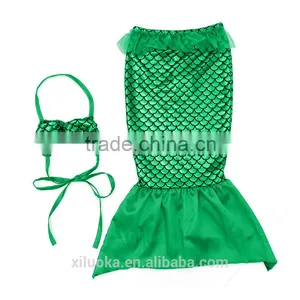 Hot Selling Custom Made Mermaid Tail Kids Swimwear Wholesale thumbnail-1