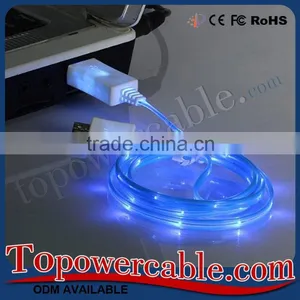 Factory Wholesale Best Competitive Price LED USB To Micro-USB Charging Cable thumbnail-2