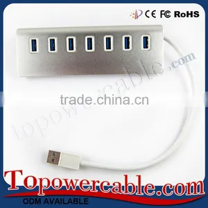 Premium High Speed Factory Price Aluminum External Usb 3.0 7 Port Hub thumbnail-1