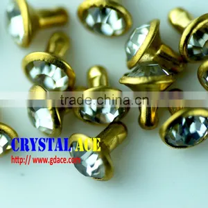 Open End and Close End Press Rhinestone Strass Rivet,rhinestonel Rivet Strass for Jeans thumbnail-1