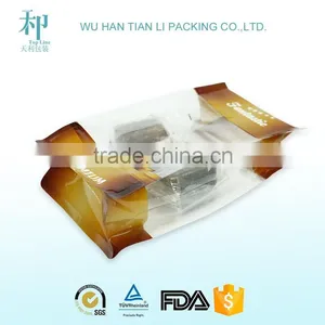 Best Quality Factory Price Laminated Clear Square Bottom Bag for Snack thumbnail-6