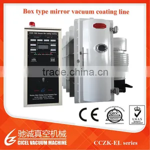 Aluminium Mirror Pvd Vacuum Coating Machine/silver Mirror Coating Machine/mirror Coating thumbnail-1